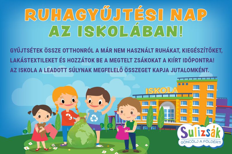 Sulizsák program – ruhagyűjtés